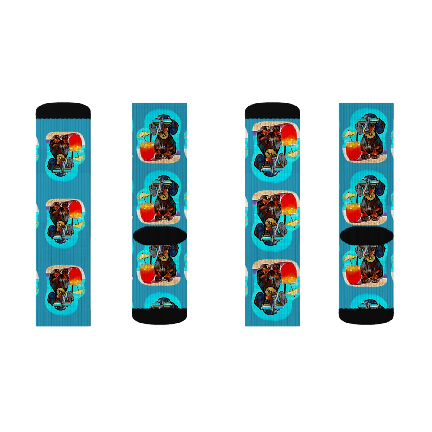 BTC Dachshund Socks