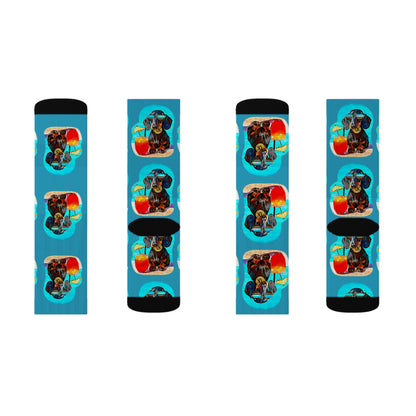 BTC Dachshund Socks