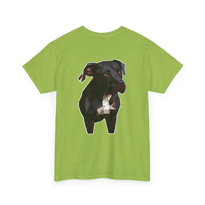 Polygon Pitbull Tee - Pocket & Large Back Print