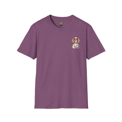 Tea Party Cavalier King Charles Tee - Pocket & Large Back Print