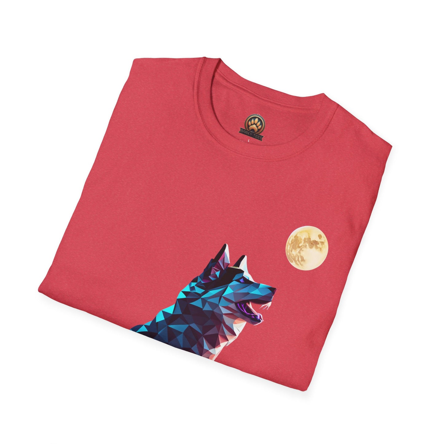 Polygon Alaskan Husky Tee - Large Front Print