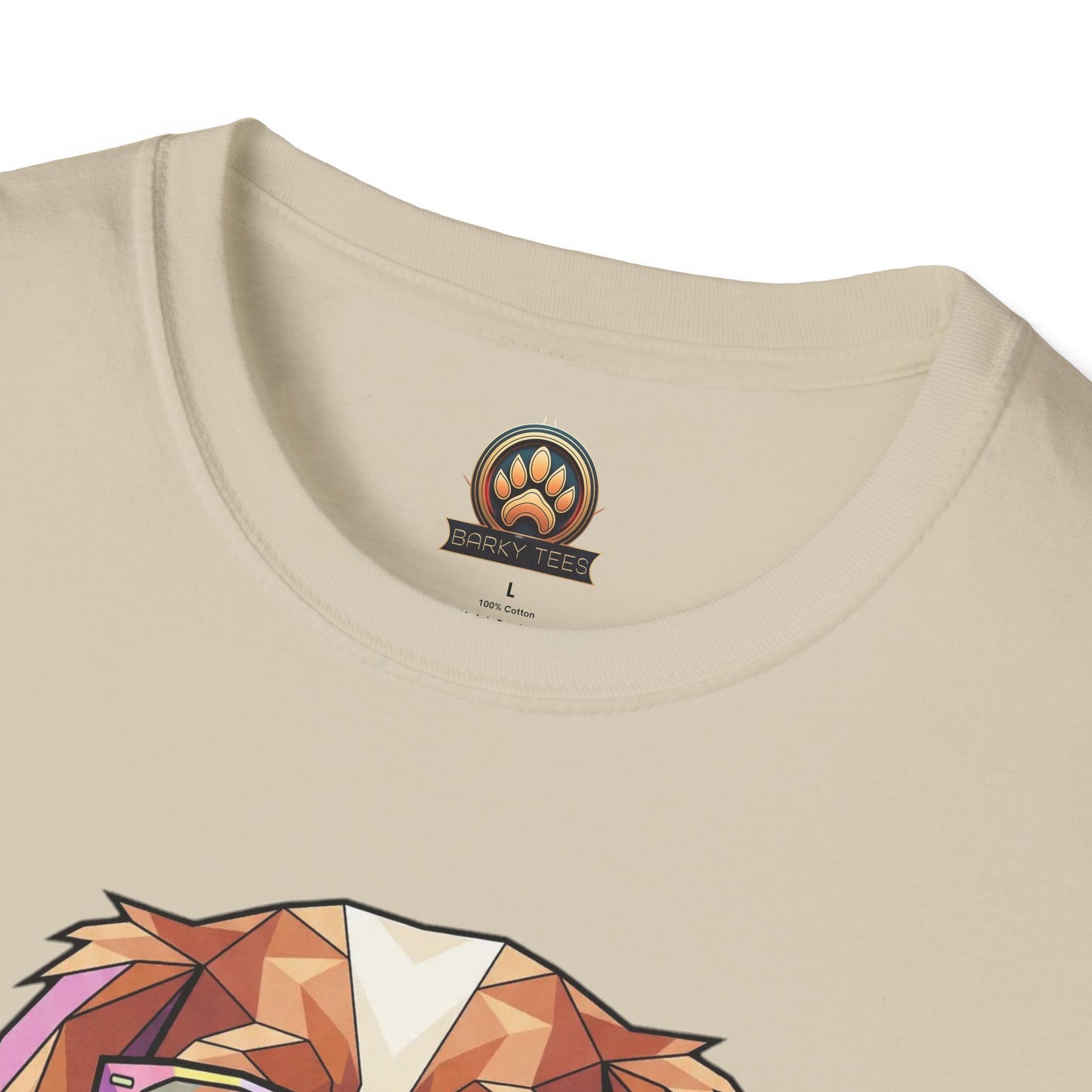 Tea Party Cavalier King Charles Tee - Large Front Print