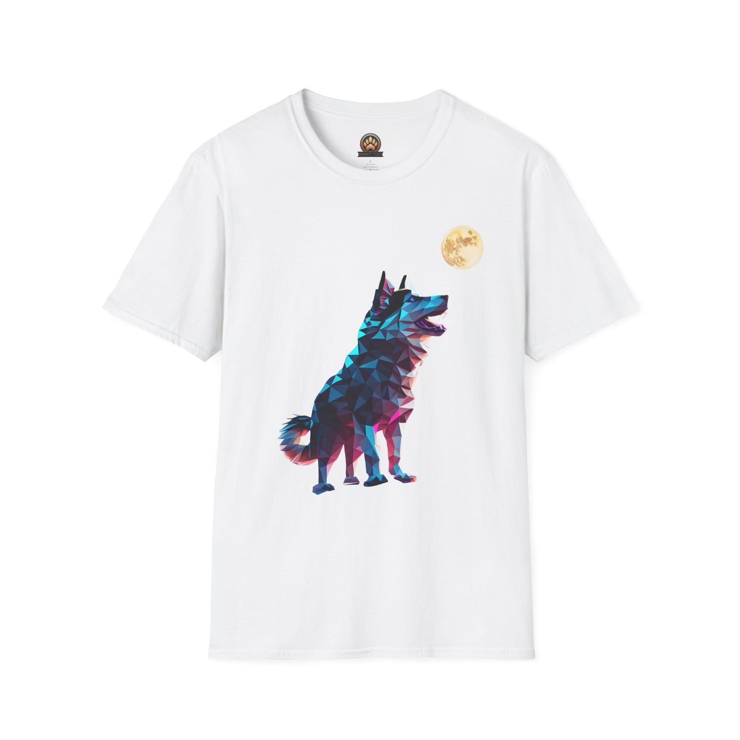 Polygon Alaskan Husky Tee - Large Front Print