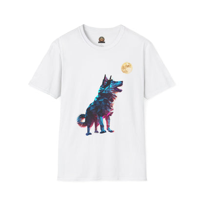 Polygon Alaskan Husky Tee - Large Front Print