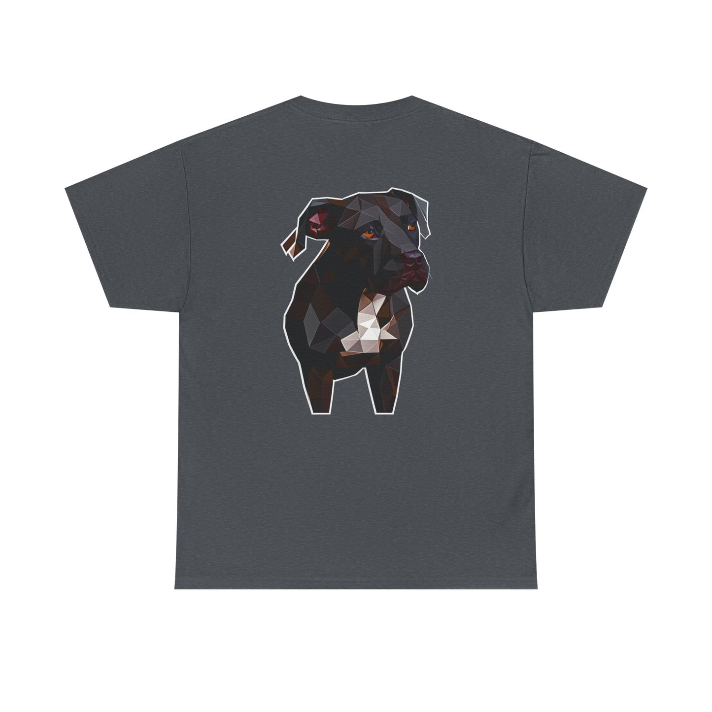 Polygon Pitbull Tee - Pocket & Large Back Print