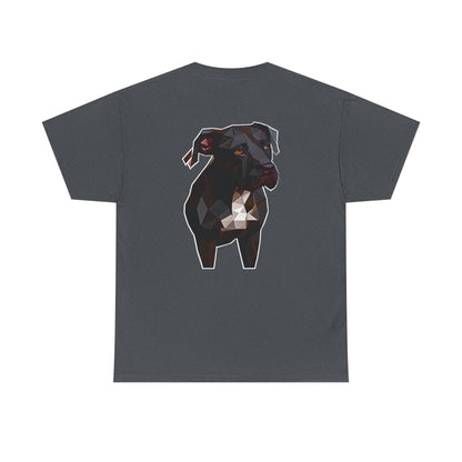 Polygon Pitbull Tee - Pocket & Large Back Print
