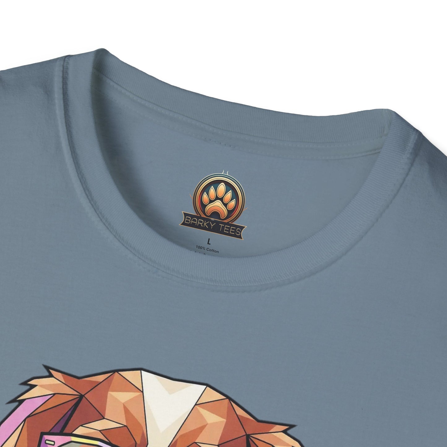 Tea Party Cavalier King Charles Tee - Large Front Print