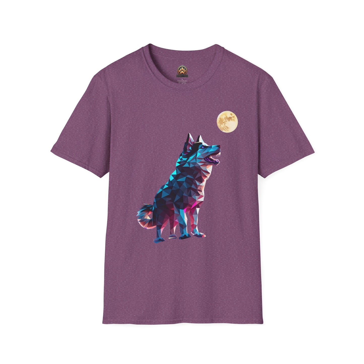Polygon Alaskan Husky Tee - Large Front Print
