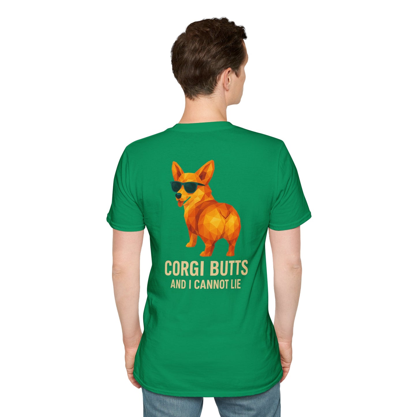 I Like Corgi Butts Tee - Large Front and Back Print
