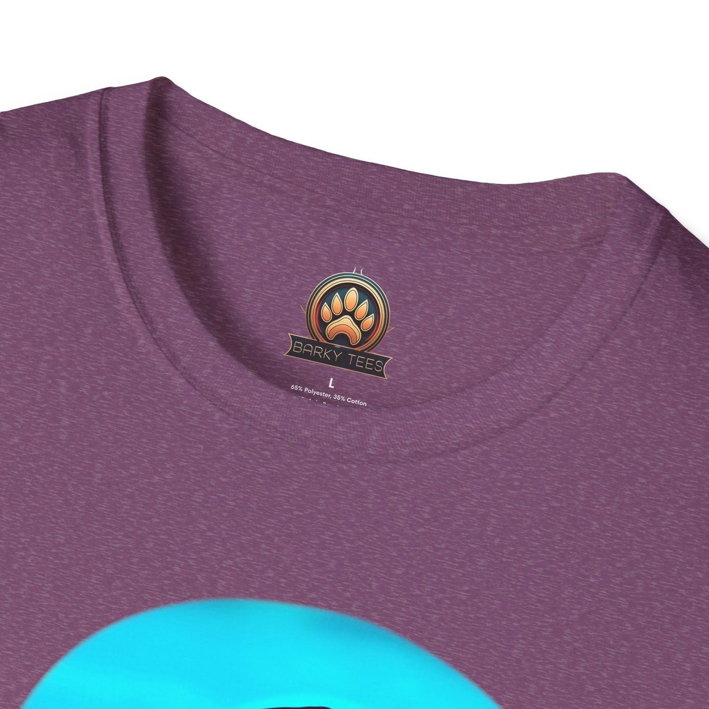 Bitcoin Dachshund Tee - Large Front Print