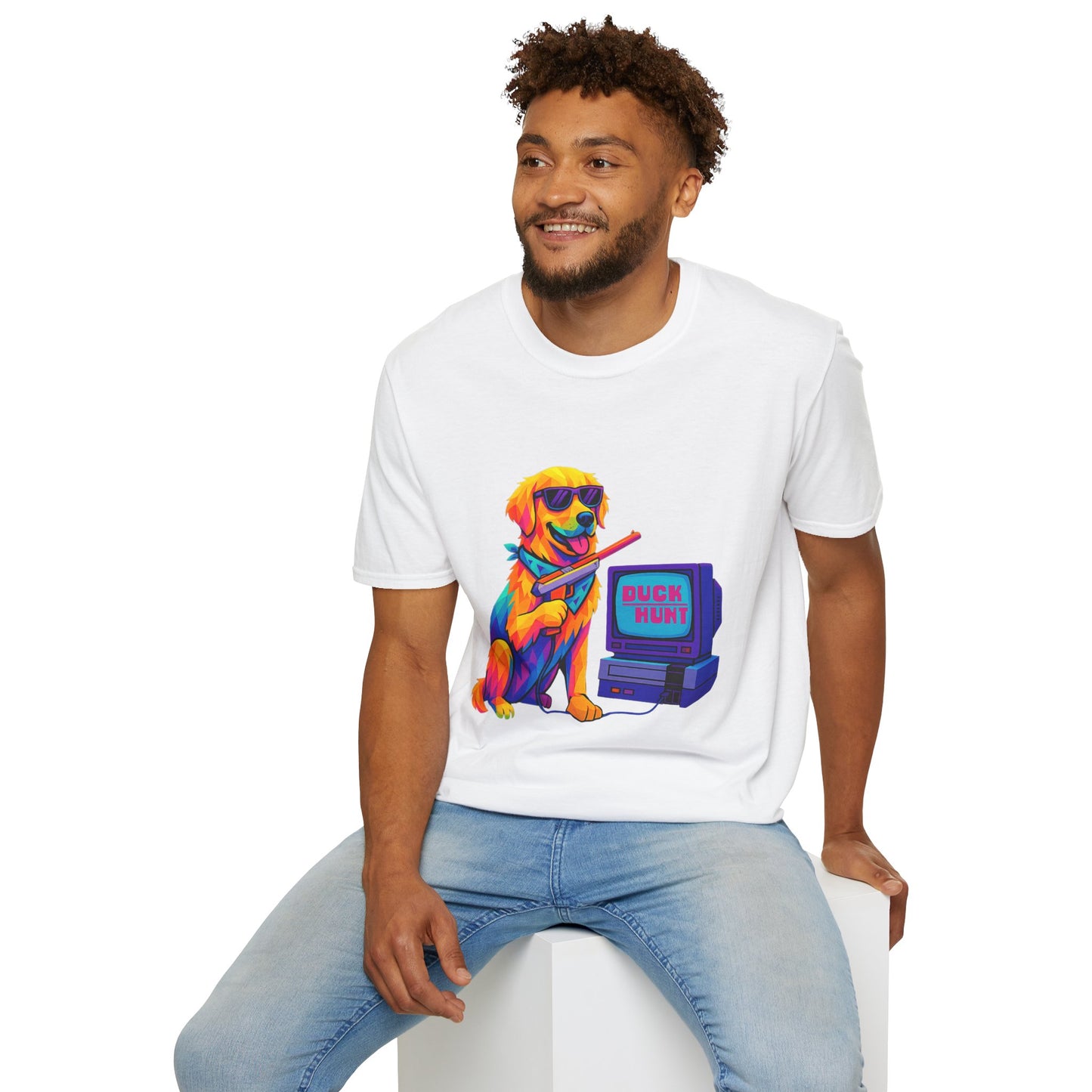 Retriever Duck Hunt - Large Front Print Only