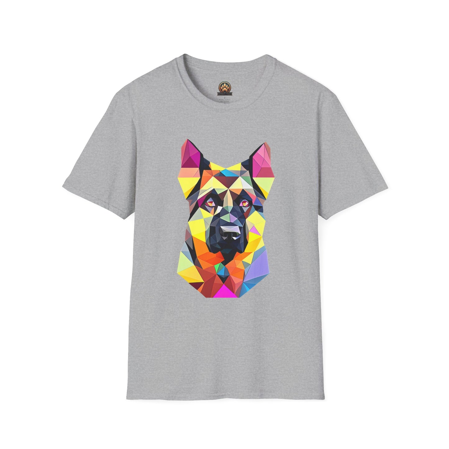 German Shepherd Tee - Large Front Print