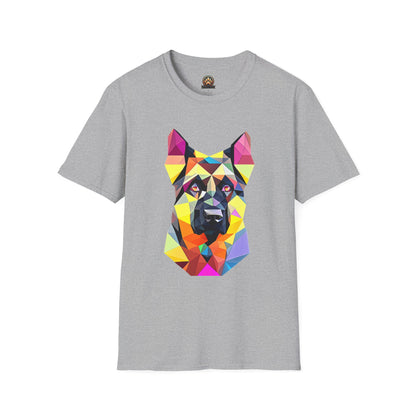 German Shepherd Tee - Large Front Print