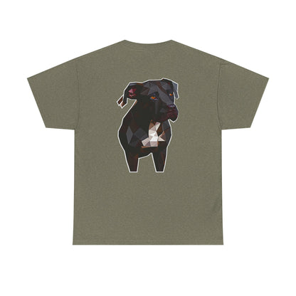 Polygon Pitbull Tee - Pocket & Large Back Print