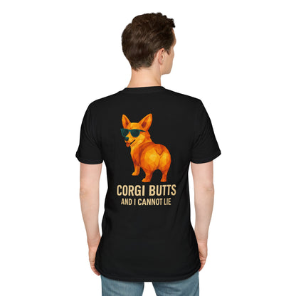 I Like Corgi Butts Tee - Large Front and Back Print