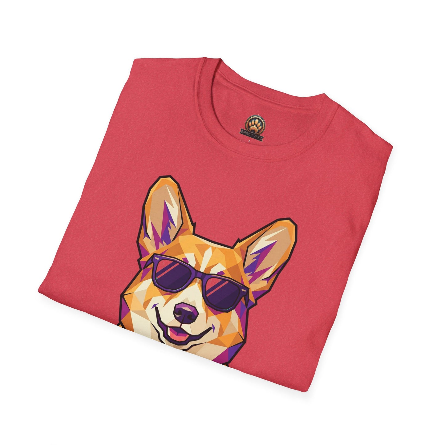 Dapper Corgi Tee - Large Front Print
