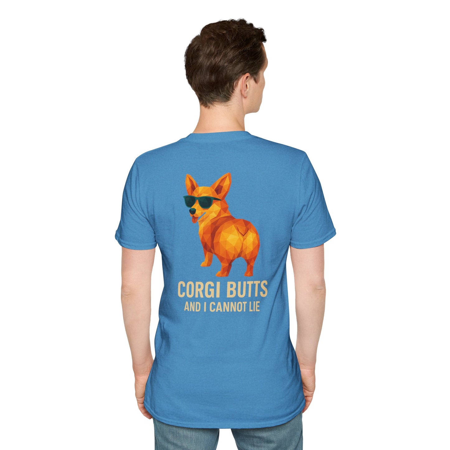 I Like Corgi Butts Tee - Large Front and Back Print
