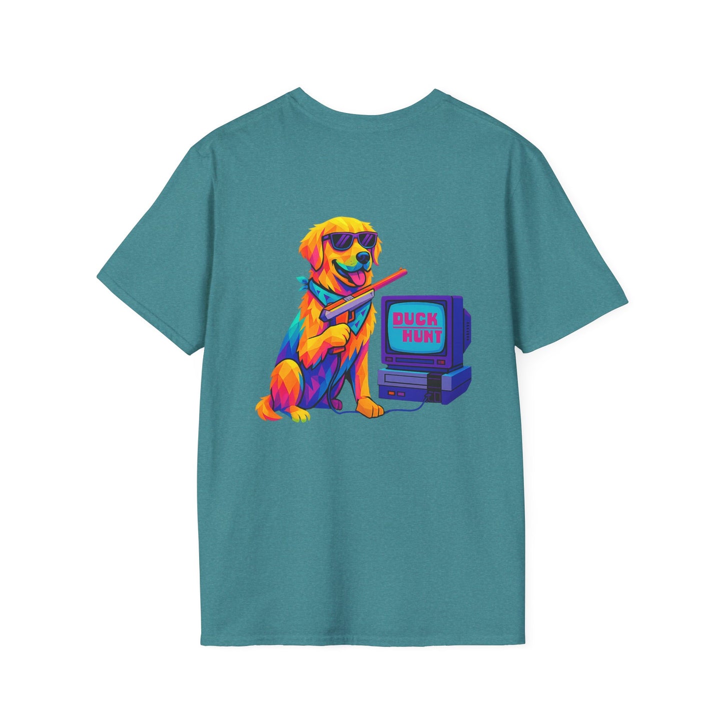 Retriever Duck Hunt - Pocket & Large Back Print