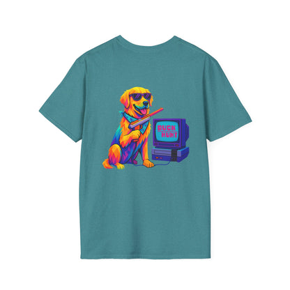 Retriever Duck Hunt - Pocket & Large Back Print