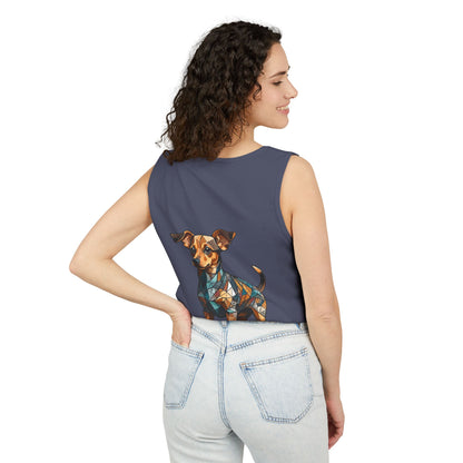Polygon Chiweenie Tank Top - Pocket & Large Back Print