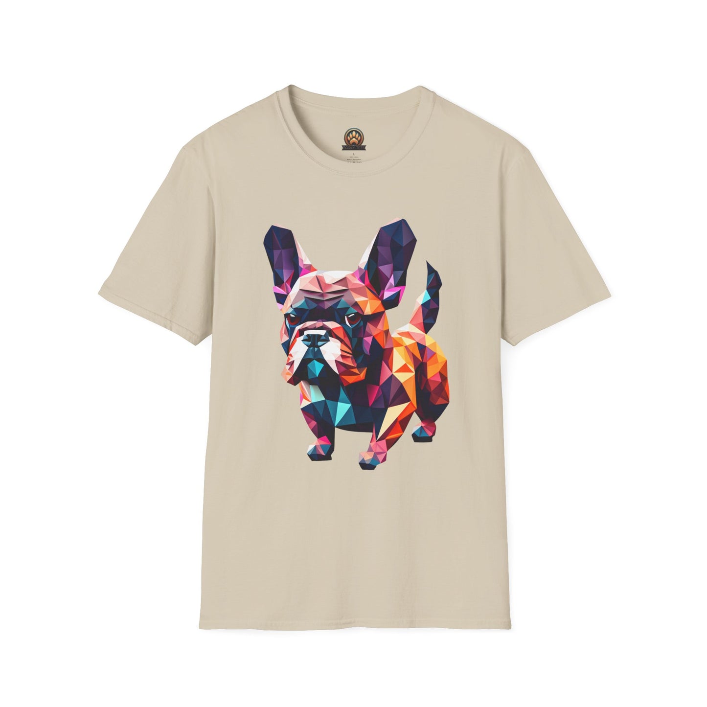 Full Frenchie Tee - Large Front Print