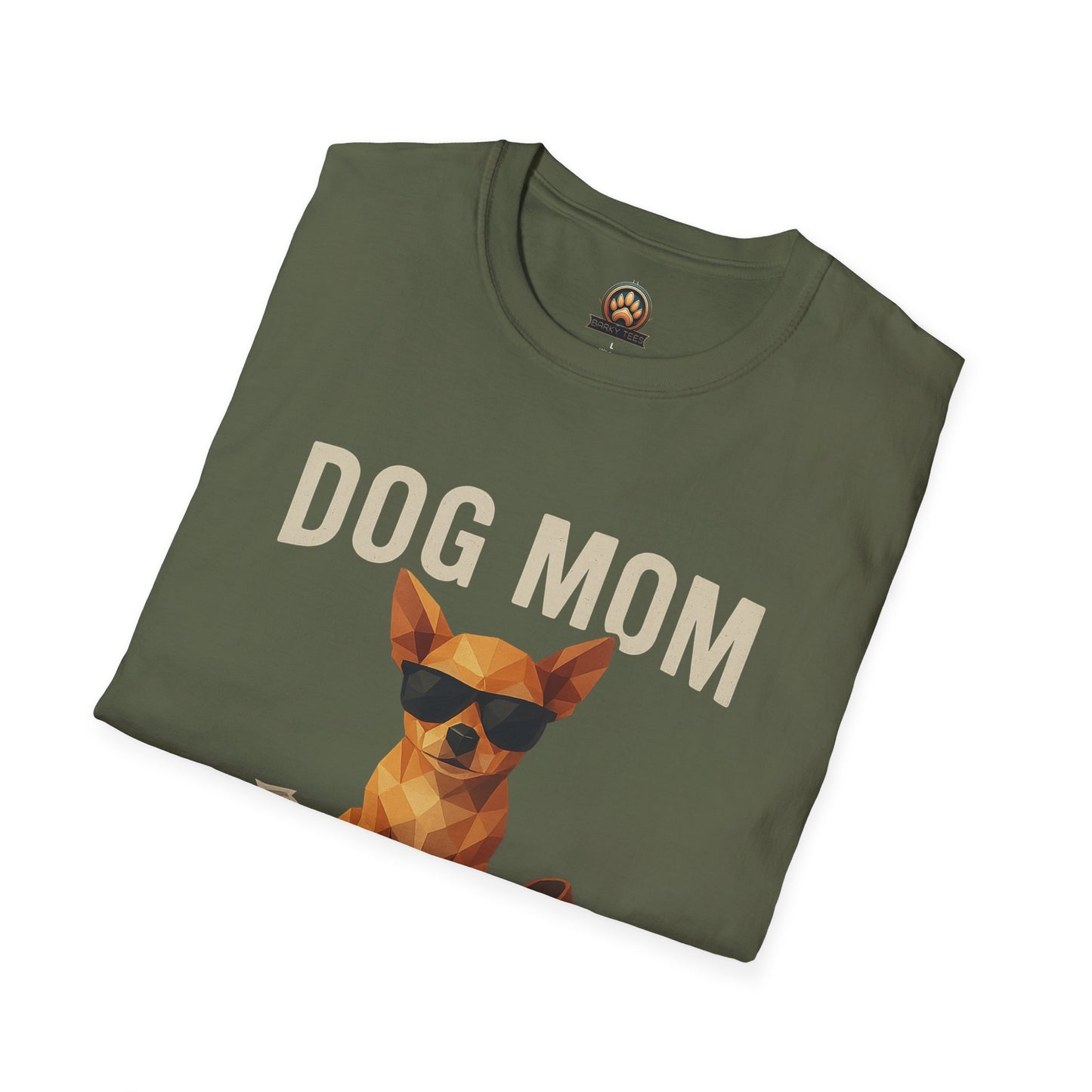 Dog Mom... Trying - Large Front Print Only