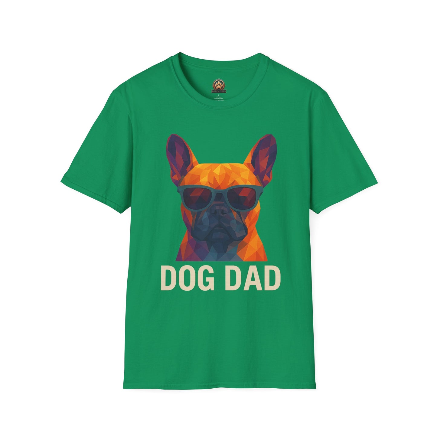 Dog Dad Tee - Large Front Print