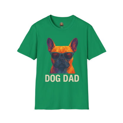 Dog Dad Tee - Large Front Print