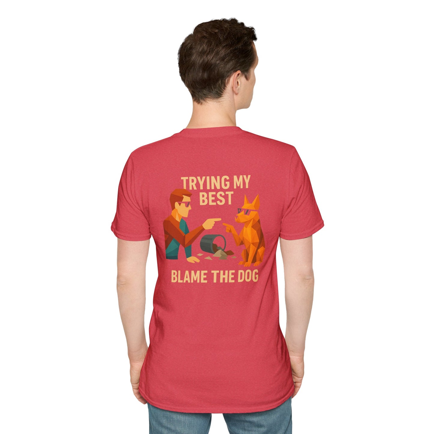 Blame the Dog - Pocket Logo and Large Back Print