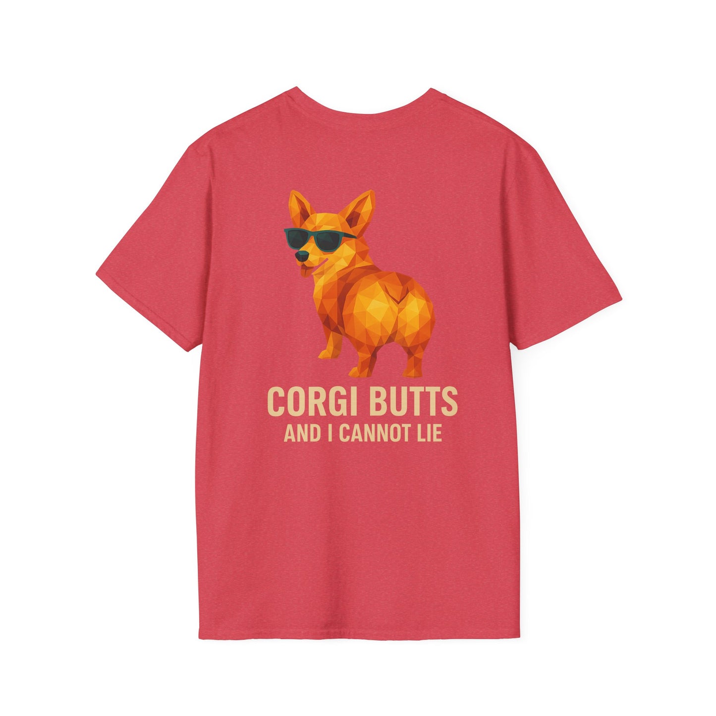 I Like Corgi Butts Tee - Large Front and Back Print