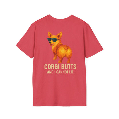 I Like Corgi Butts Tee - Large Front and Back Print