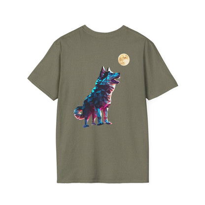 Polygon Alaskan Husky Tee - Pocket & Large Back Print