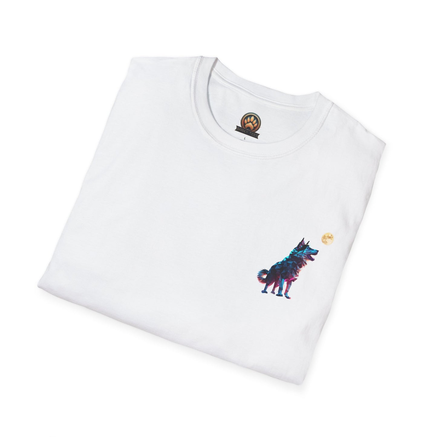 Polygon Alaskan Husky Tee - Pocket & Large Back Print