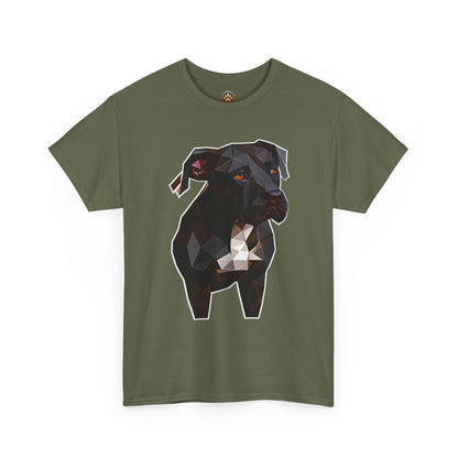 Polygon Pitbull Tee - Large Front Print