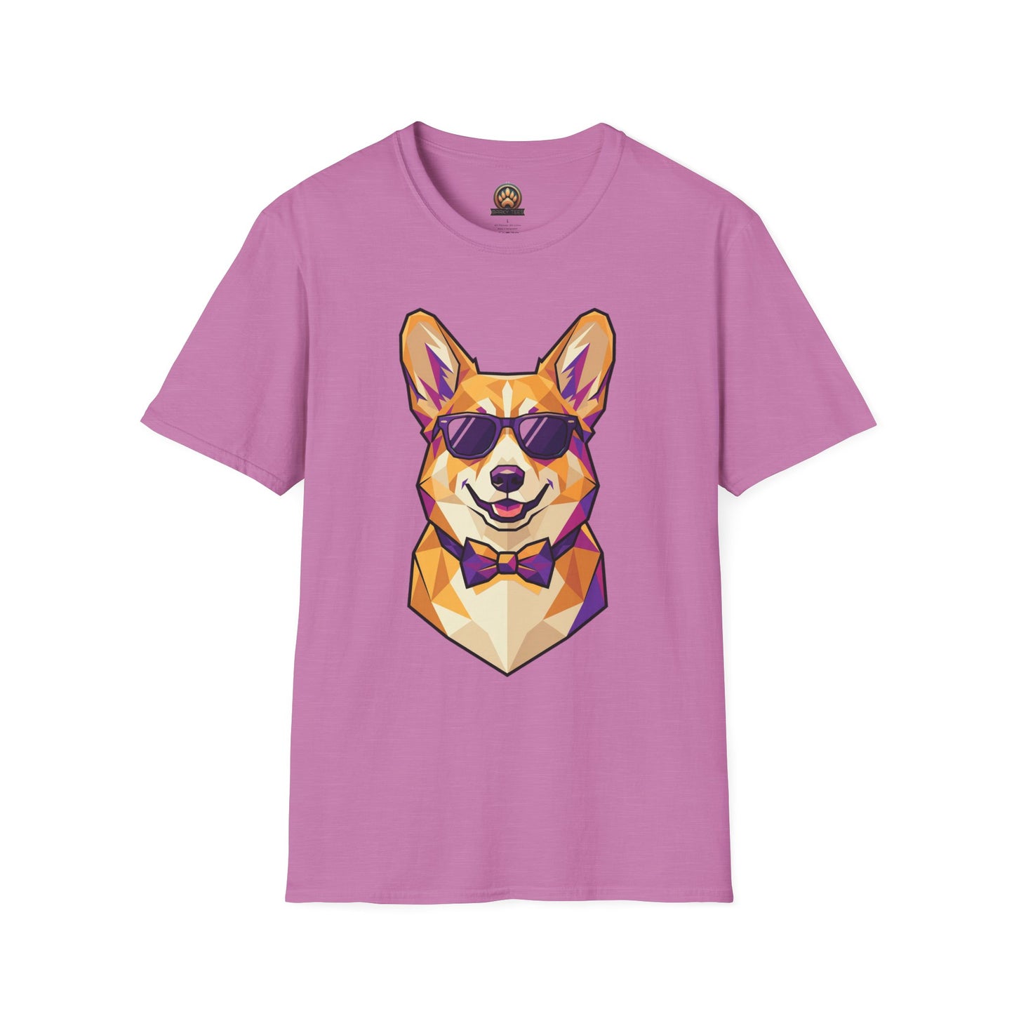Dapper Corgi Tee - Large Front Print