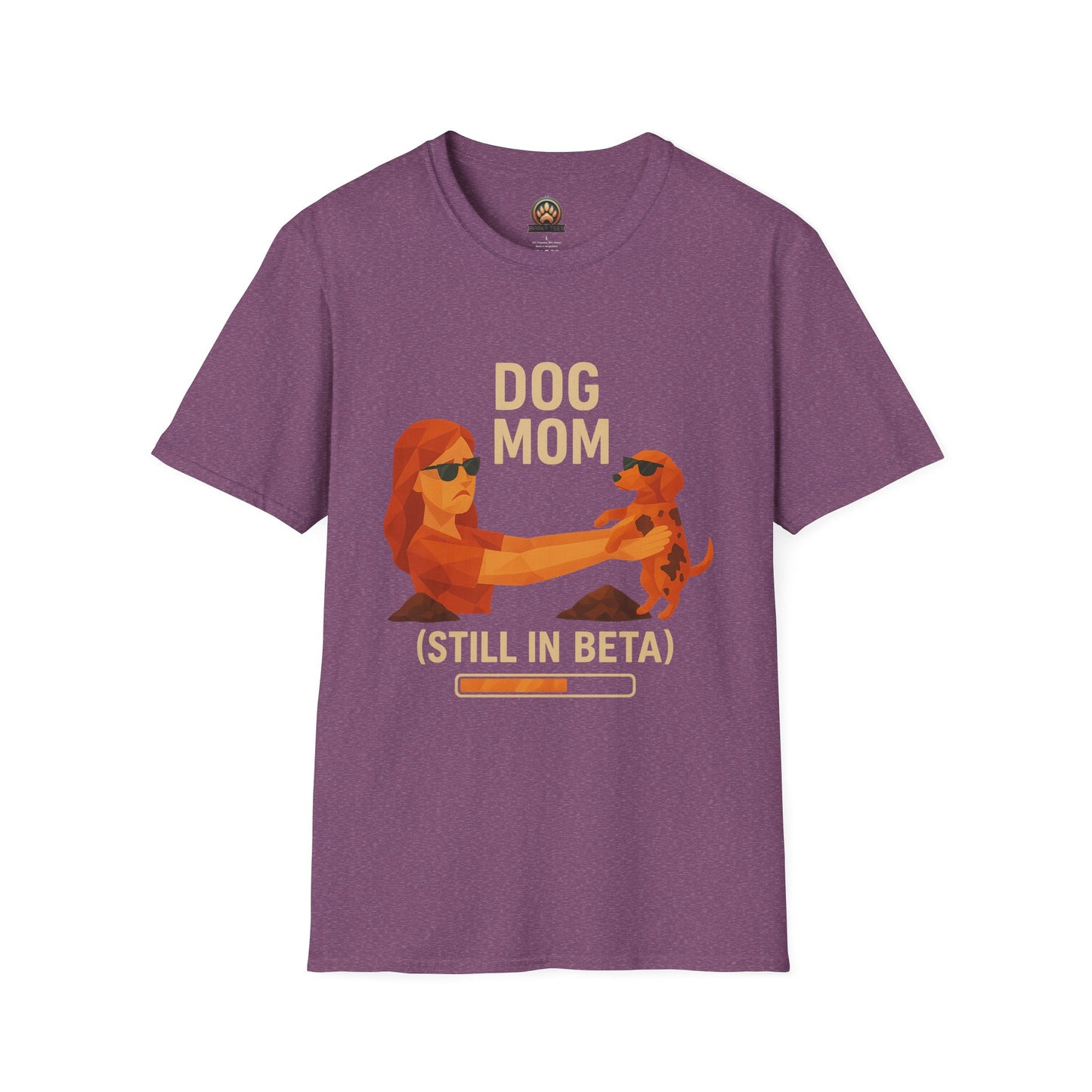 Dog Mom (Still in Beta) - Large Front Print Only