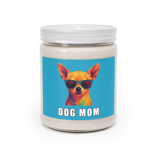 Dog Mom Candle – Polygon Chihuahua Edition