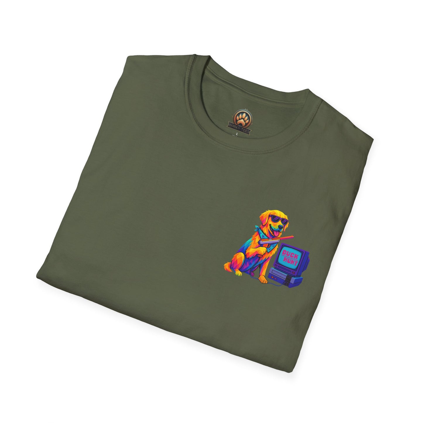 Retriever Duck Hunt - Pocket & Large Back Print