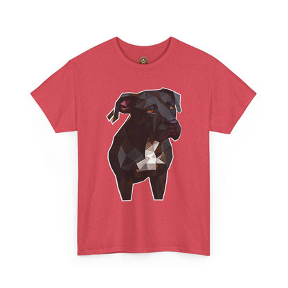 Polygon Pitbull Tee - Large Front Print