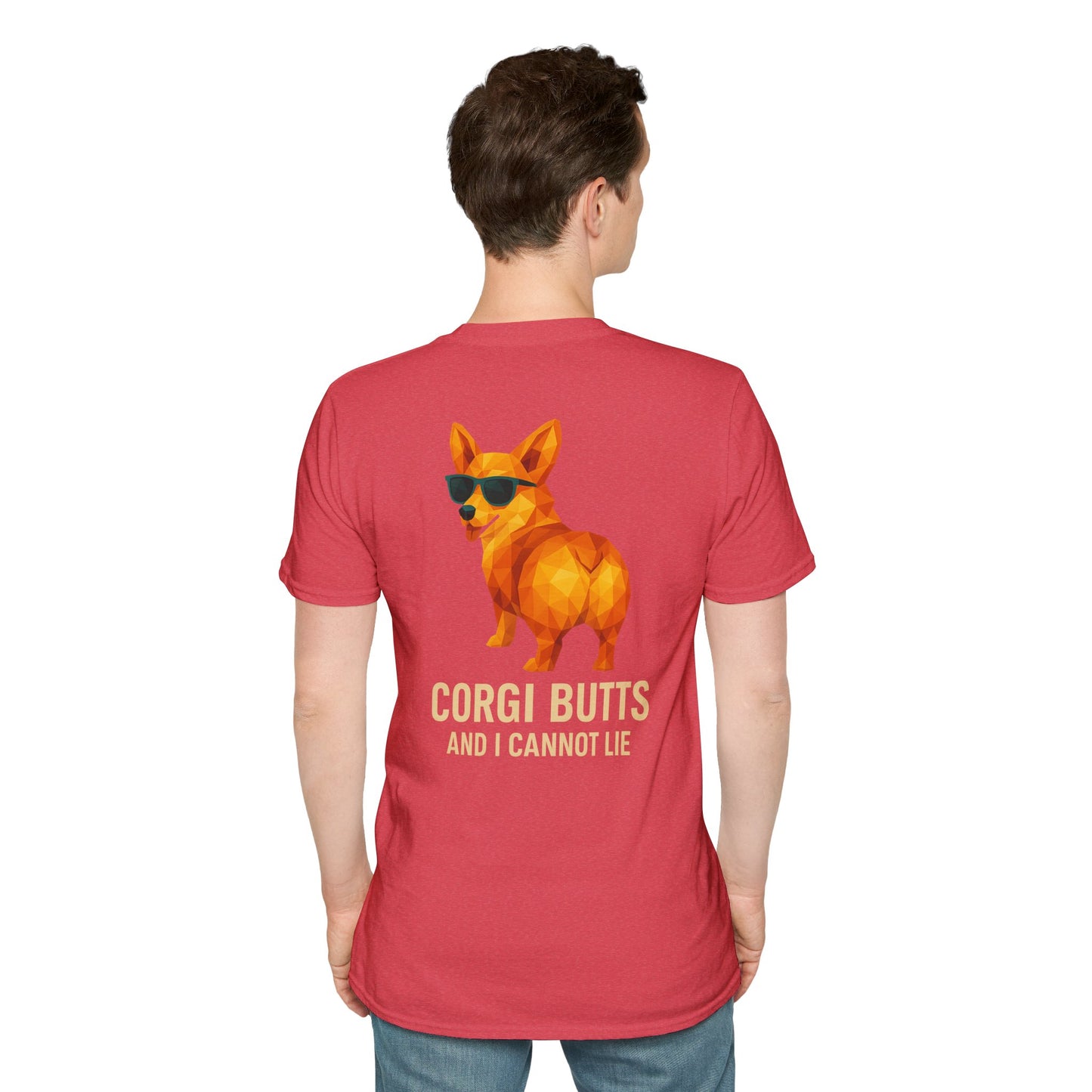 I Like Corgi Butts Tee - Large Front and Back Print