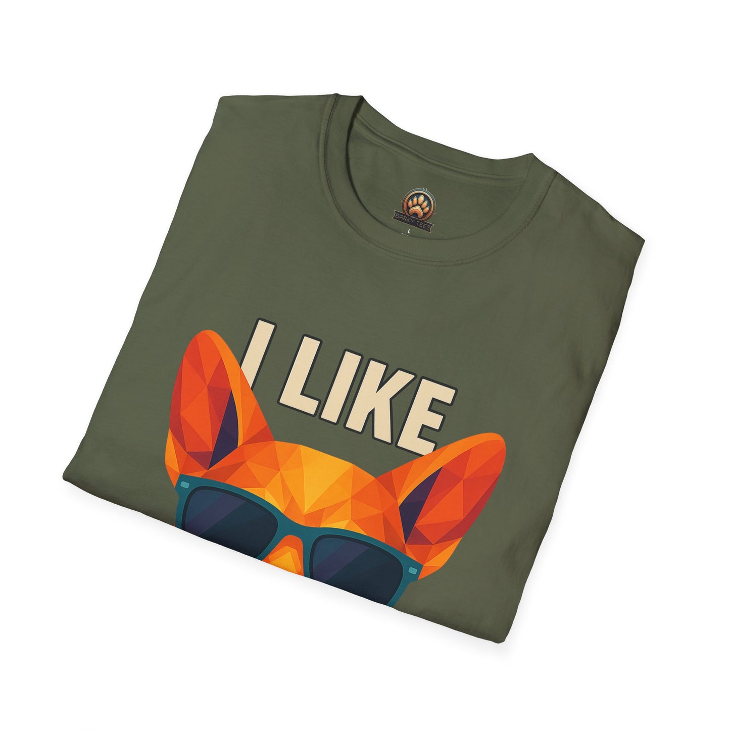 I Like Corgi Butts Tee - Large Front and Back Print