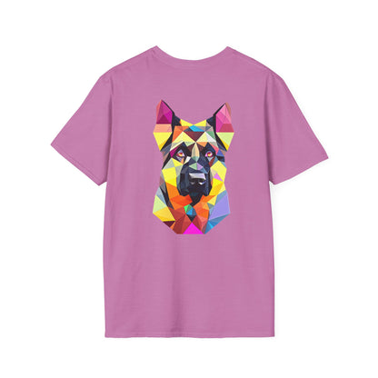 German Shepherd Tee - Pocket & Large Back Print