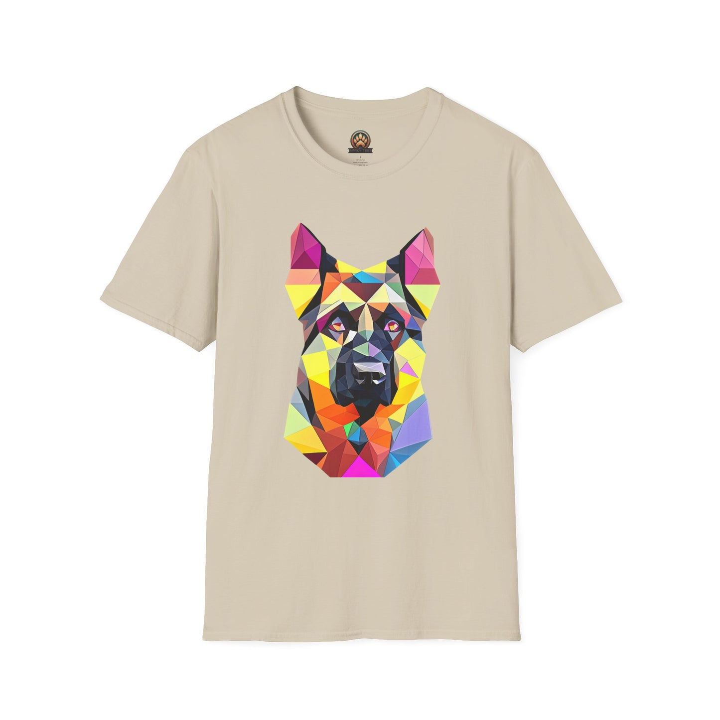 German Shepherd Tee - Large Front Print