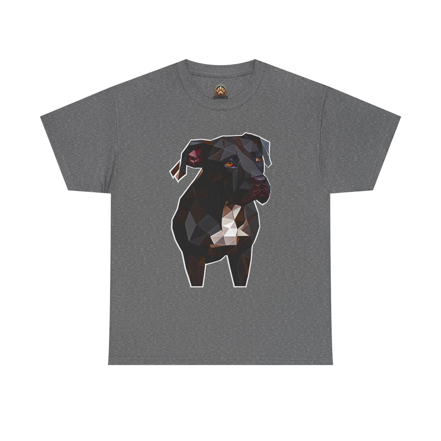Polygon Pitbull Tee - Large Front Print