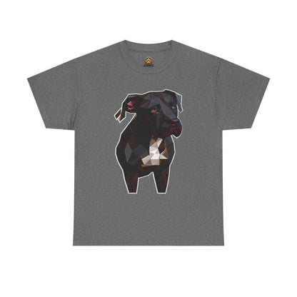 Polygon Pitbull Tee - Large Front Print