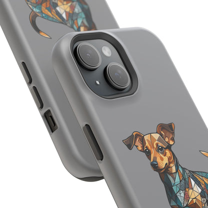 Polygon Style Pop Art Chiweenie Dog iPhone Phone Case