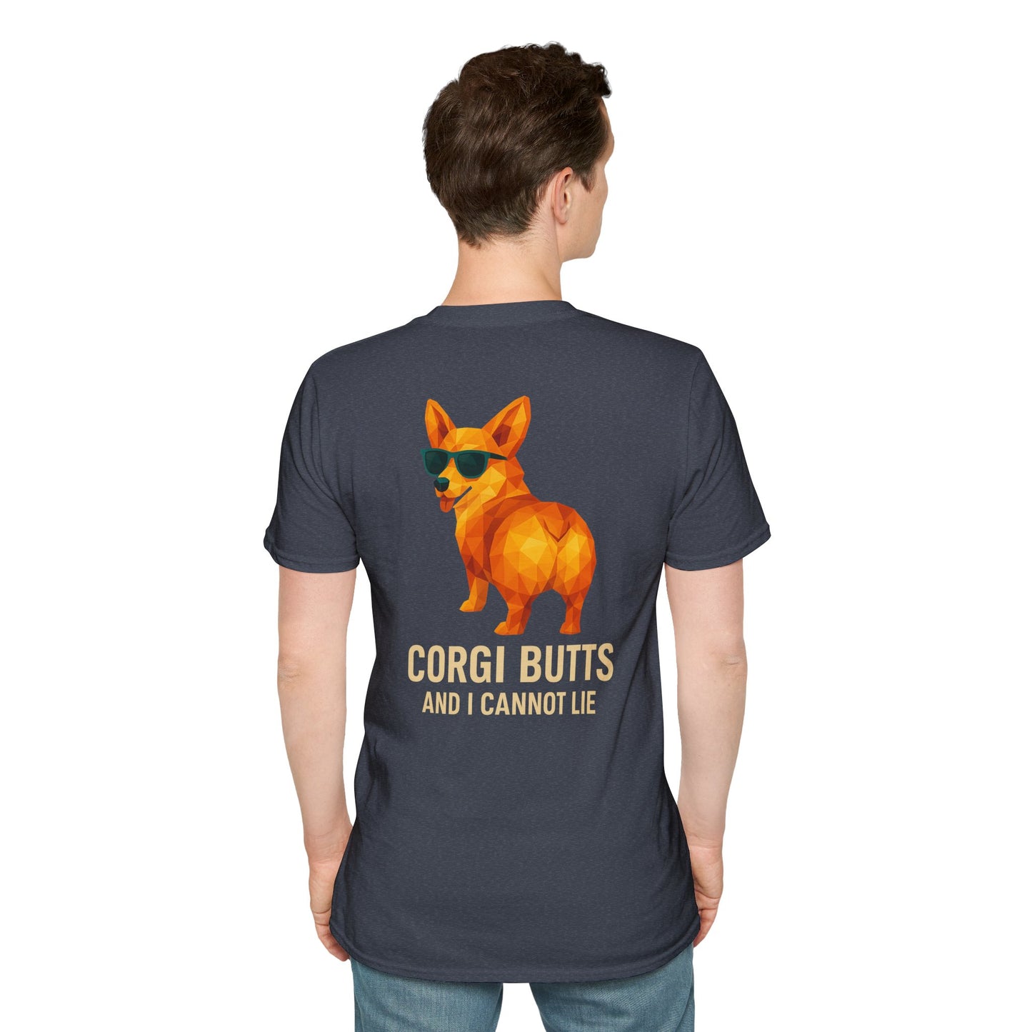 I Like Corgi Butts Tee - Large Front and Back Print