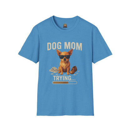 Dog Mom... Trying - Large Front Print Only