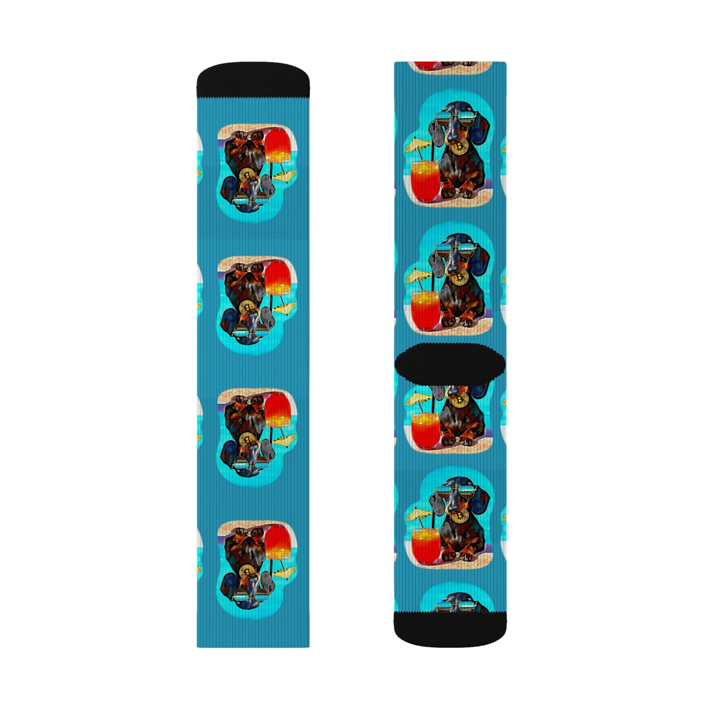 BTC Dachshund Socks