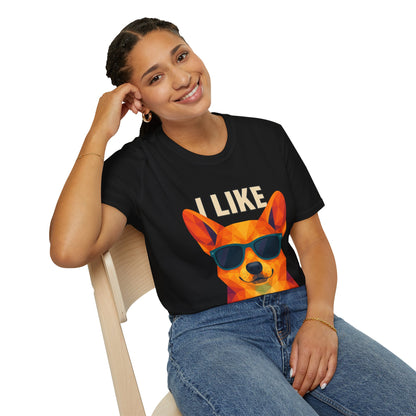 I Like Corgi Butts Tee - Large Front and Back Print